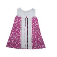 Vesti Blanco y Rosa Detalles